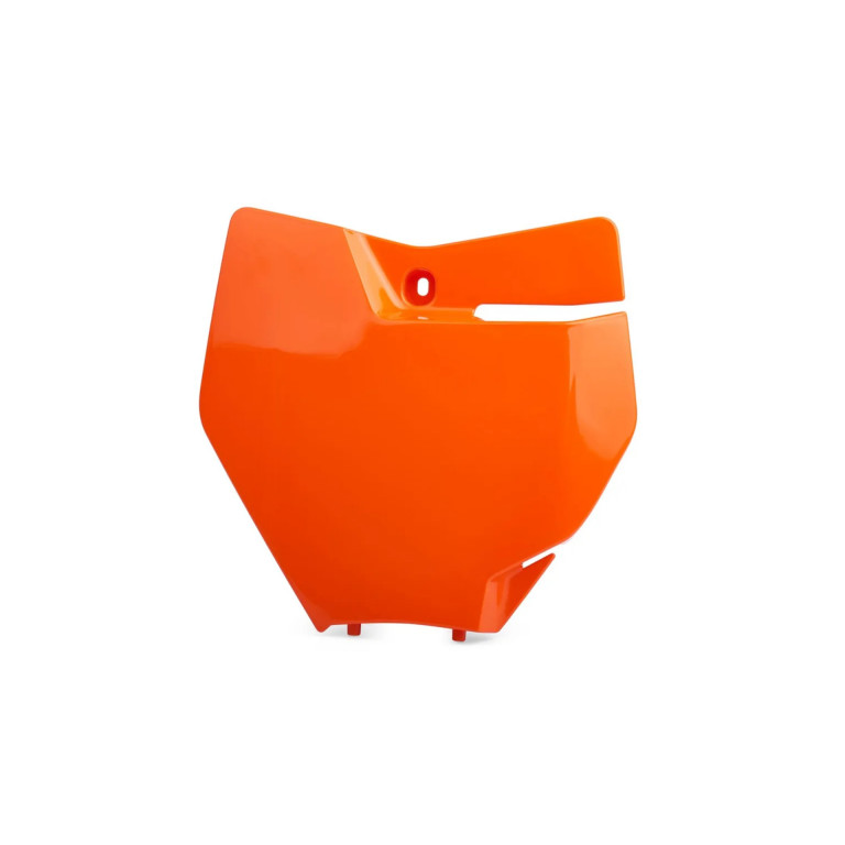 Number Plate POLISPORT 8666200005 Orange