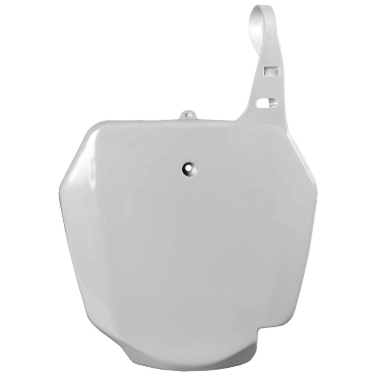 Number plate POLISPORT 8670600002 white