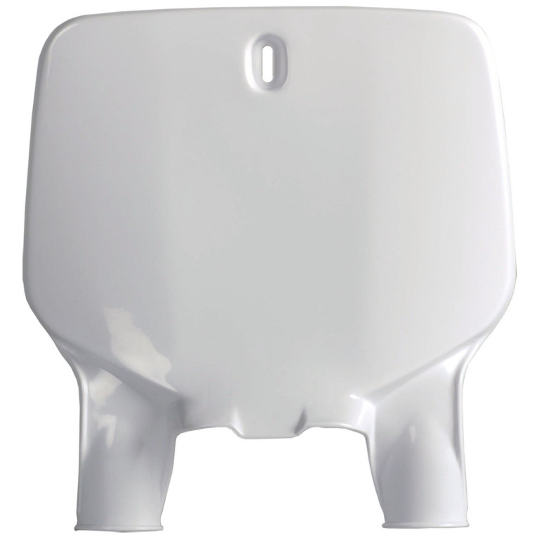 Number plate POLISPORT 8677000001 white