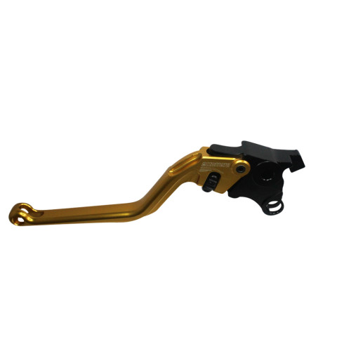 Clutch Lever ACCOSSATO ESS014 fixed CNC-worked aluminium, gold