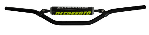 Handlebar ACCOSSATO aluminium, 22 mm Crni