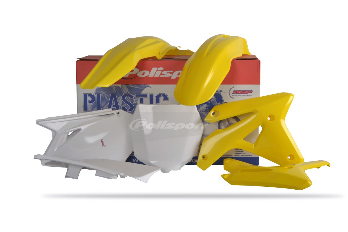 Plastic body kit POLISPORT 90124 OEM Color for SUZUKI RM-Z 450 2007
