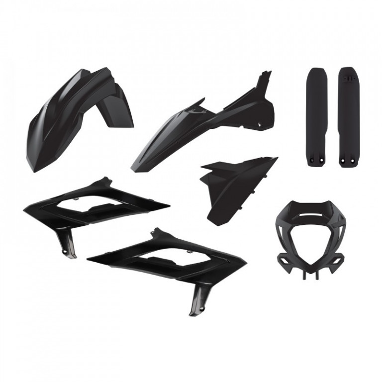 Plastic body kit POLISPORT 91317 Crni