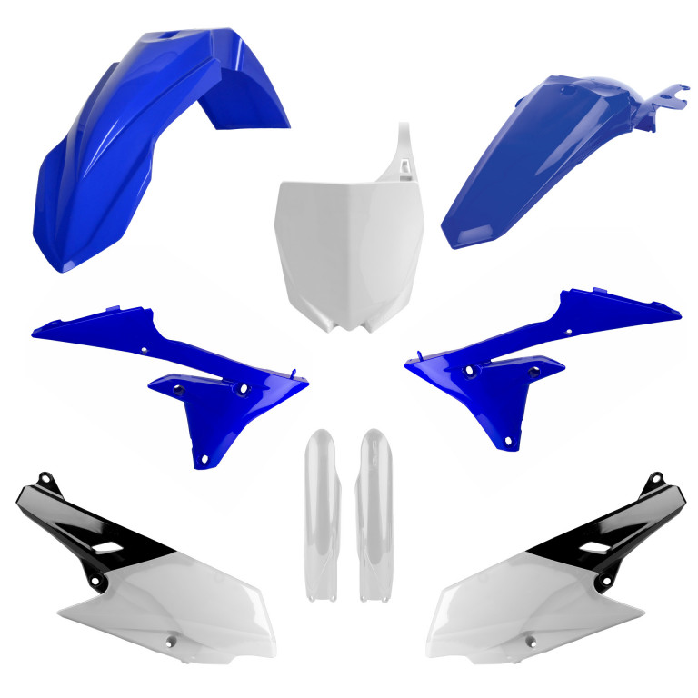 Plastic body kit POLISPORT 91406 OEM Color for YAMAHA YZ 250 F 2014-2018