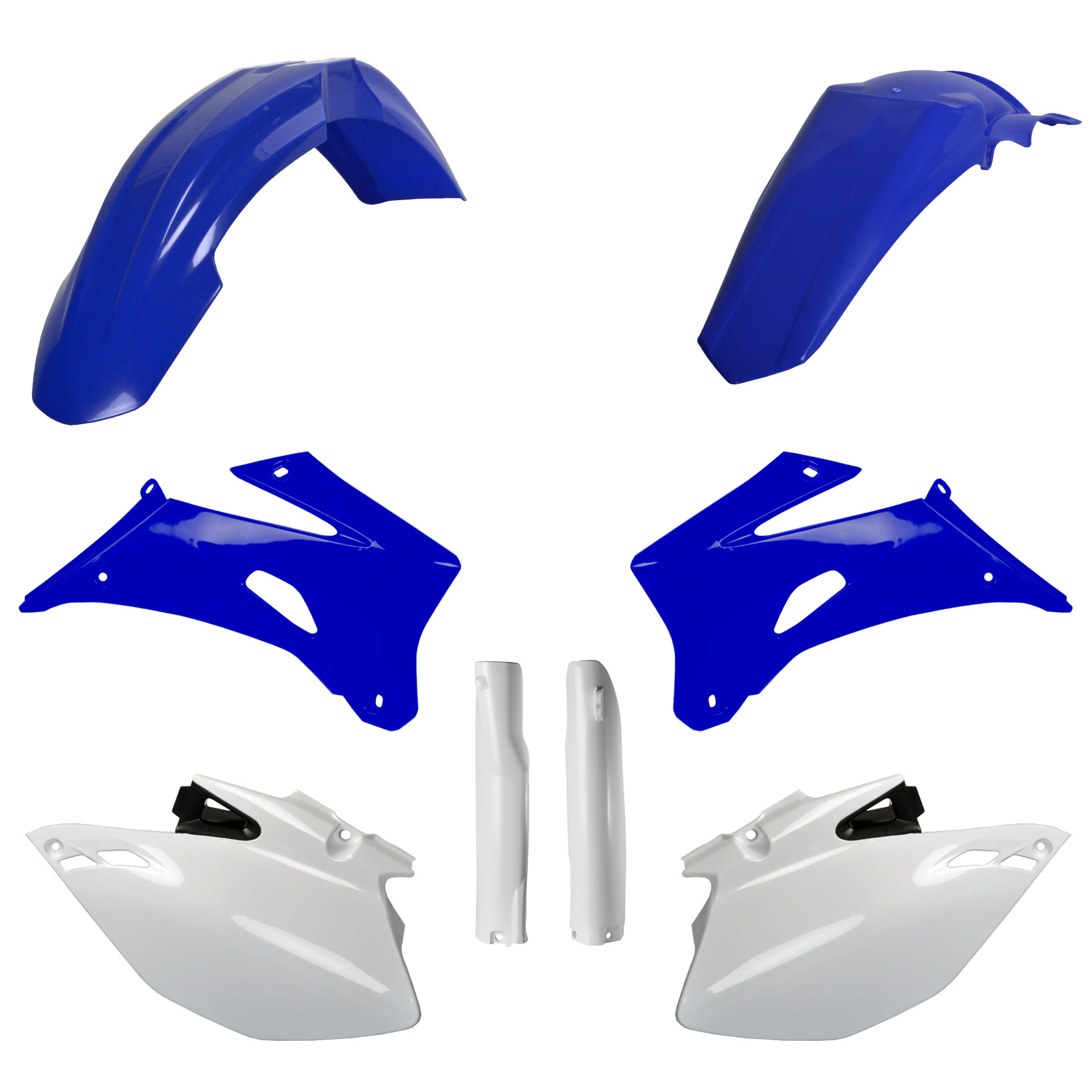 Plastic body kit POLISPORT 91415 OEM color 07-12 for YAMAHA WR 250 F 2007-2014, YAMAHA WR 450 F 2007-2011