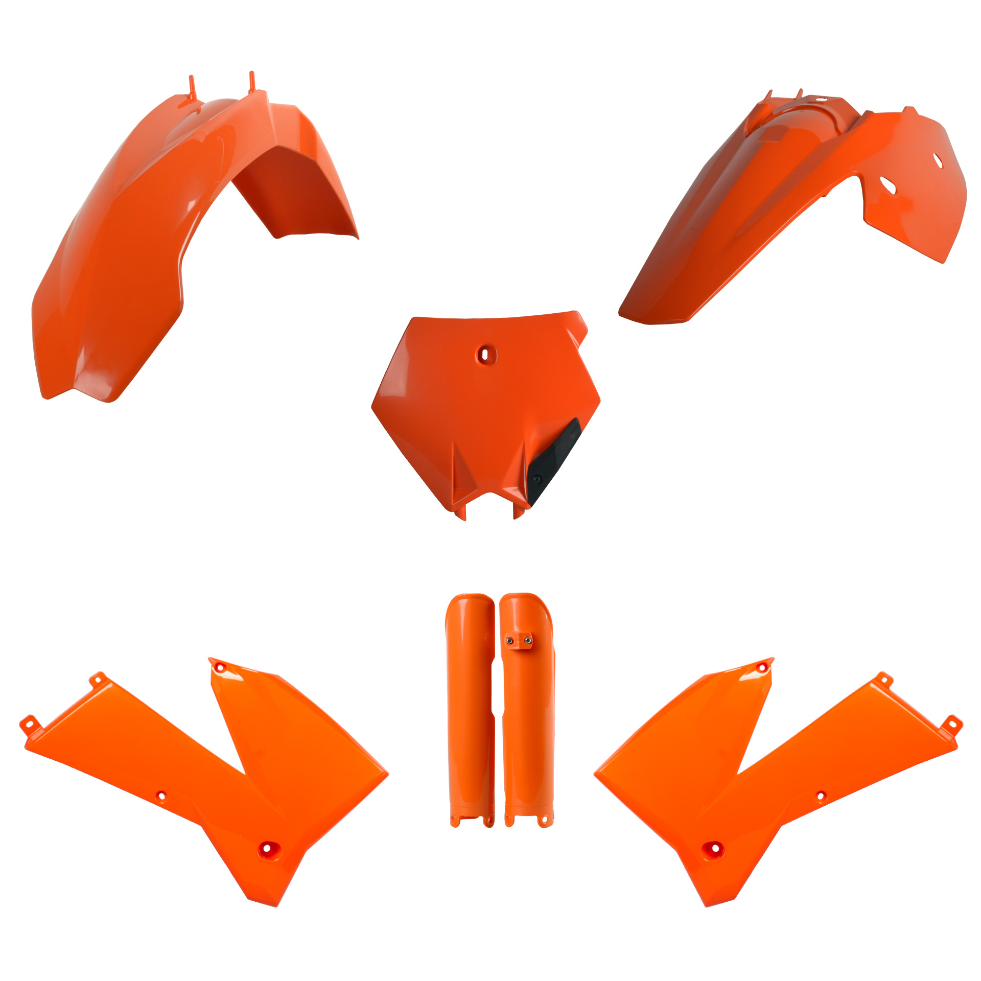 Plastic body kit POLISPORT 91436 OEM Color
