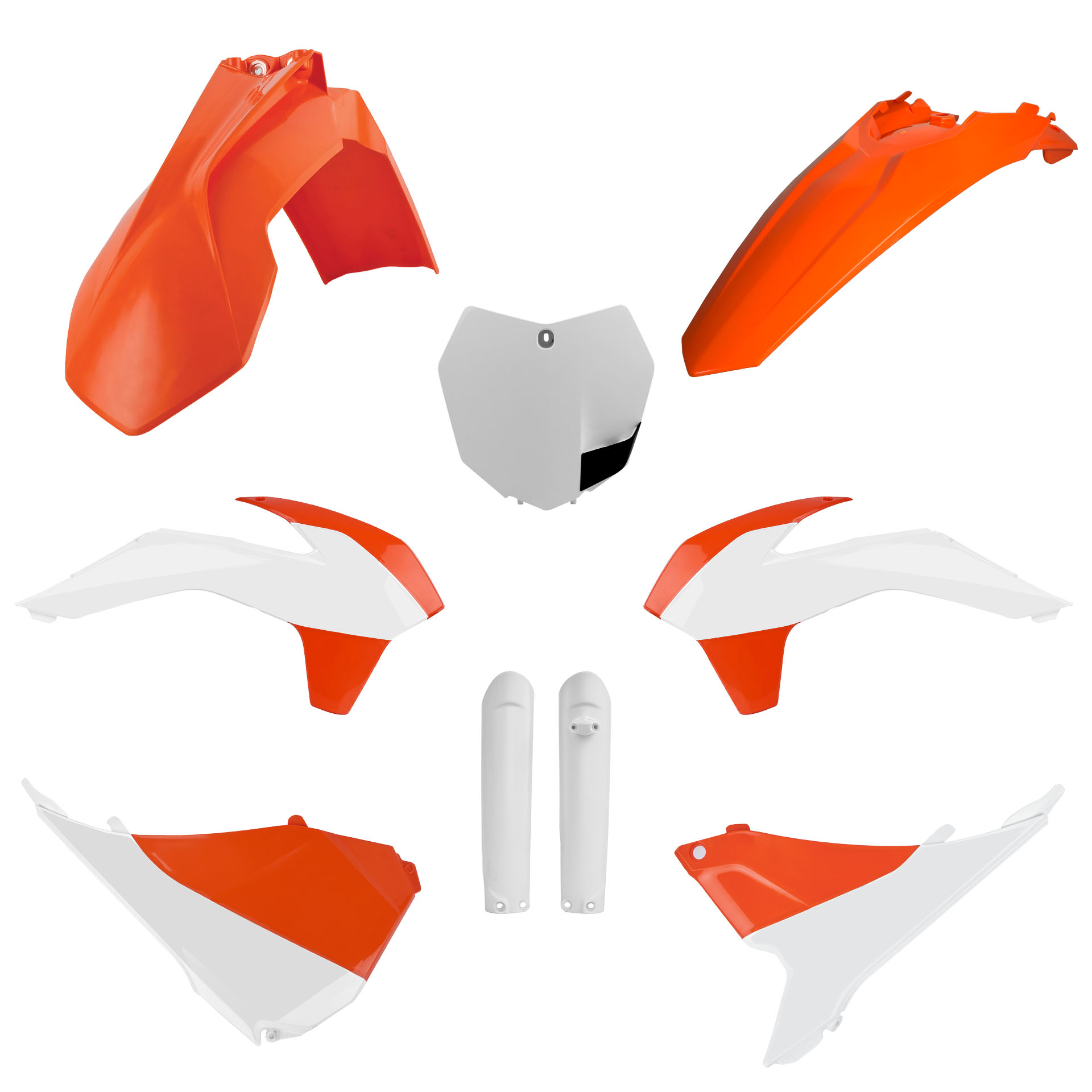 Plastic body kit POLISPORT 91447 OEM Color