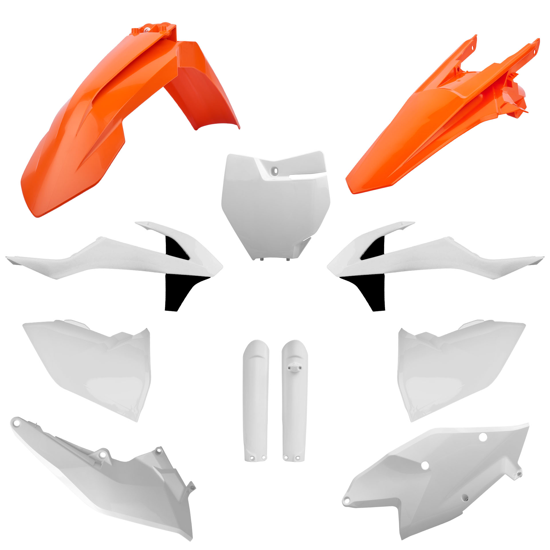 Plastic body kit POLISPORT 91563 OEM color 17