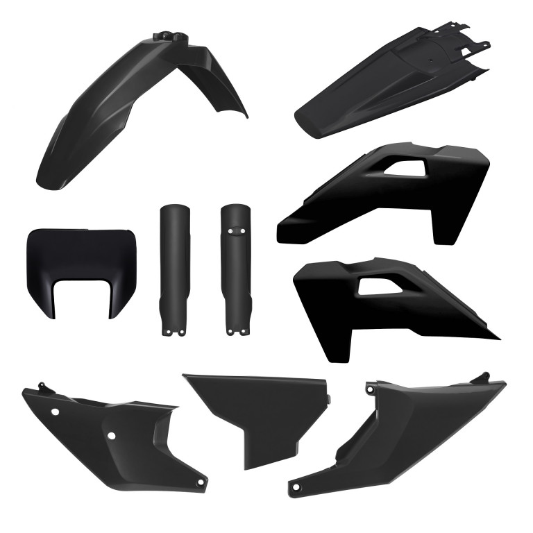 Plastic body kit POLISPORT 91662 Crni