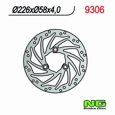 Kočiona disk NG 9306