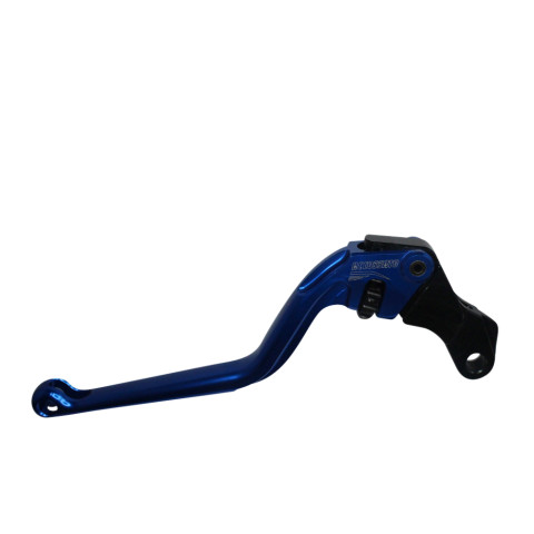 Clutch Lever ACCOSSATO ESH008 fixed CNC-worked aluminium, blue