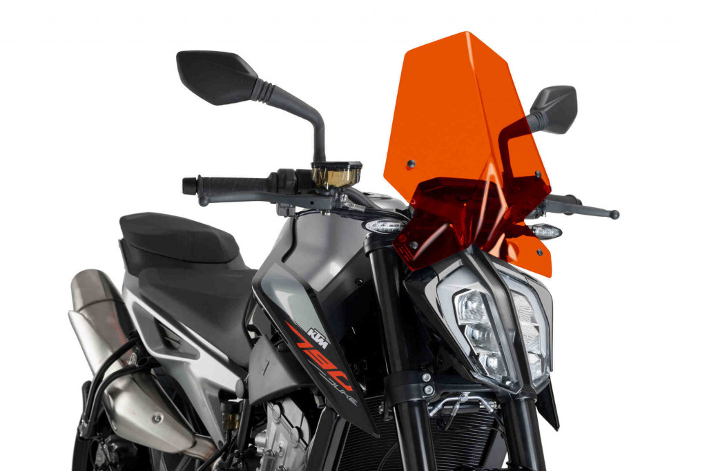 Windshield PUIG NEW GEN. SPORT 9668T orange