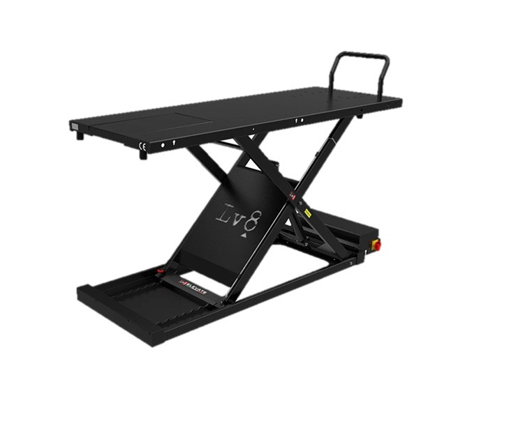 Motorcycle lift LV8 GOLDRAKE 600HCF MOTO FLOOR VERSION EG600HCFE with electro-hydraulic unit