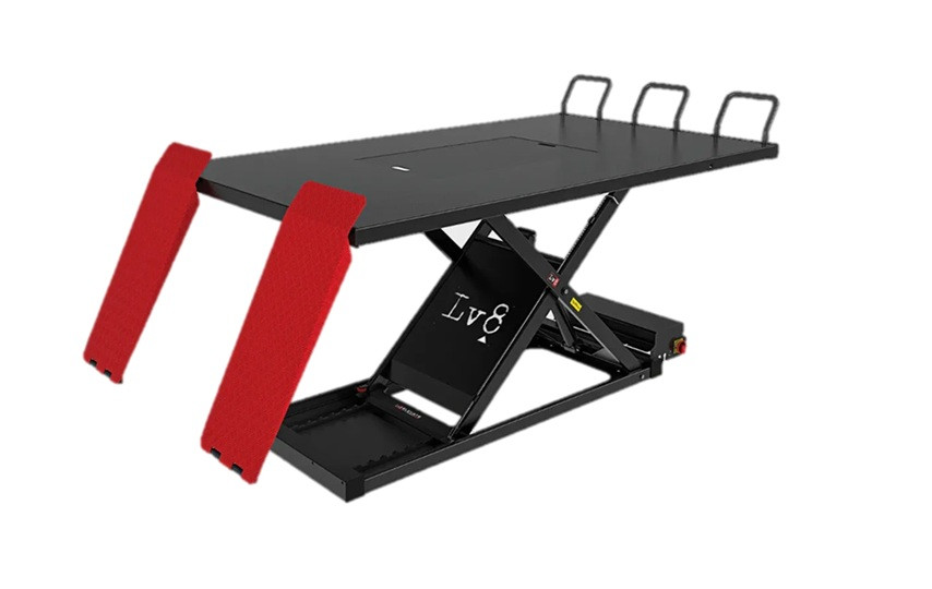 Motorcycle lift LV8 GOLDRAKE 600 QUAD EG600QE with electro-hydraulic unit