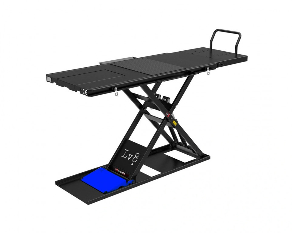 Motorcycle lift LV8 NANO 600 SPLIT EN600HGSFE.B with electro-hydraulic unit plavi