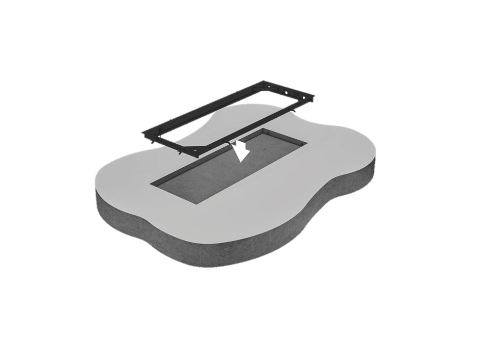 In-Ground frame LV8 ENEF600S for NANO 600