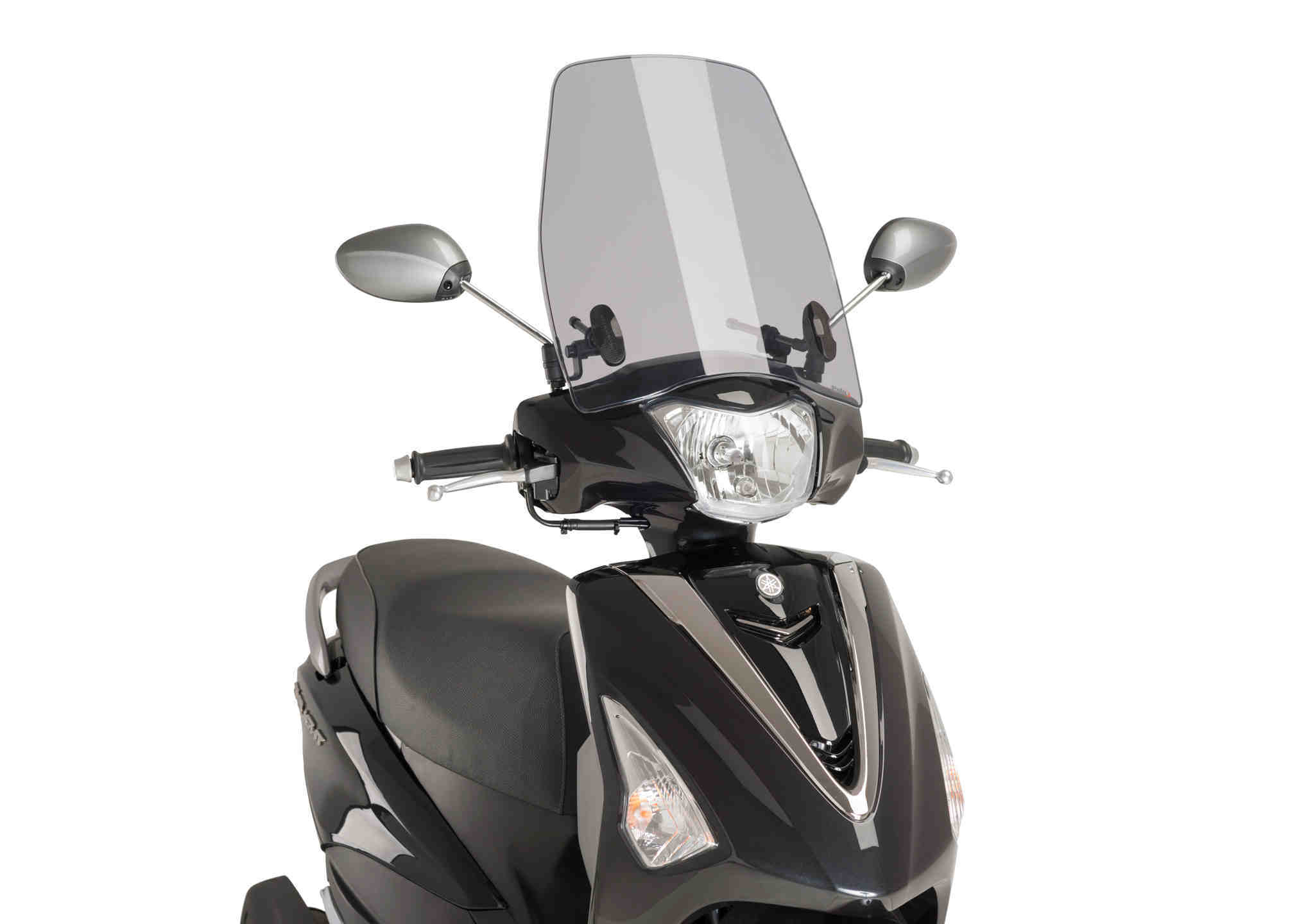 Windshield PUIG URBAN 9971H smoke for YAMAHA D'elight 125 2017-2020