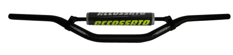 Handlebar ACCOSSATO aluminium, 28.5 mm Crni