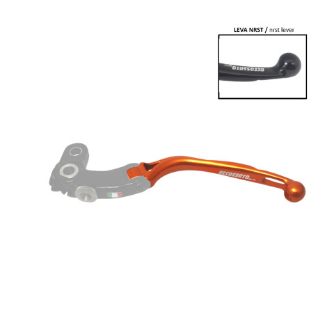 Only spare handle ACCOSSATO LV032 for ACCOSSATO full clutch lever orange
