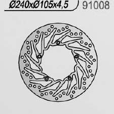 Kočiona disk NG 91008