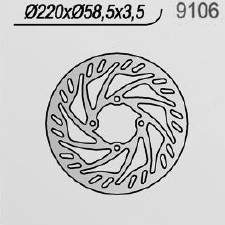 Kočiona disk NG 9106