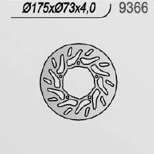 Kočiona disk NG 9366