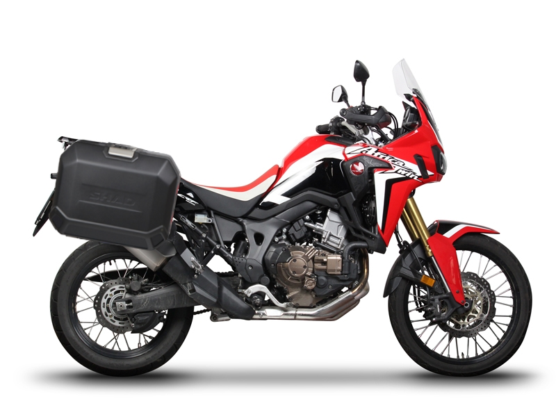 Set bočnih aluminijastih kofera sa nosači 36L/47L SHAD TERRA SHAD HONDA CRF 1100 Africa Twin