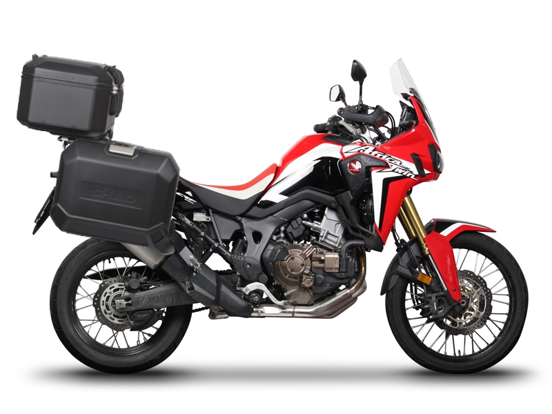 Set bočnih aluminijastih kofera sa nosači 36L/47L SHAD TERRA SHAD HONDA CRF 1100 Africa Twin