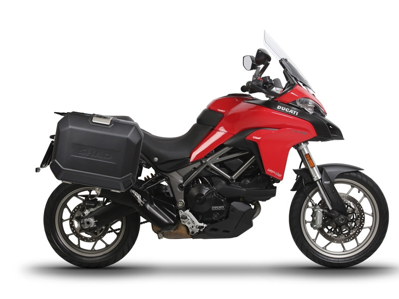 Set bočnih aluminijastih kofera sa nosači 36L SHAD TERRA BLACK SHAD DUCATI MULTISTRADA 950 / 1200 / 1260
