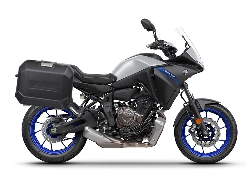 Set bočnih aluminijastih kofera sa nosači 47L SHAD TERRA BLACK SHAD YAMAHA MT-07 Tracer / Tracer 700