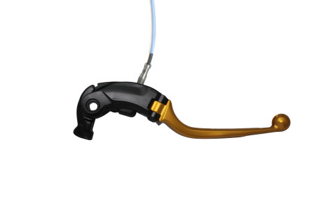 Brake lever folding ACCOSSATO LV021 with integrated adjuster for Nissin radial master cylinder zlato