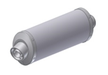 Silencer MIVV OVAL ACC.016.SX1 Stainless Steel Ø55 inlet