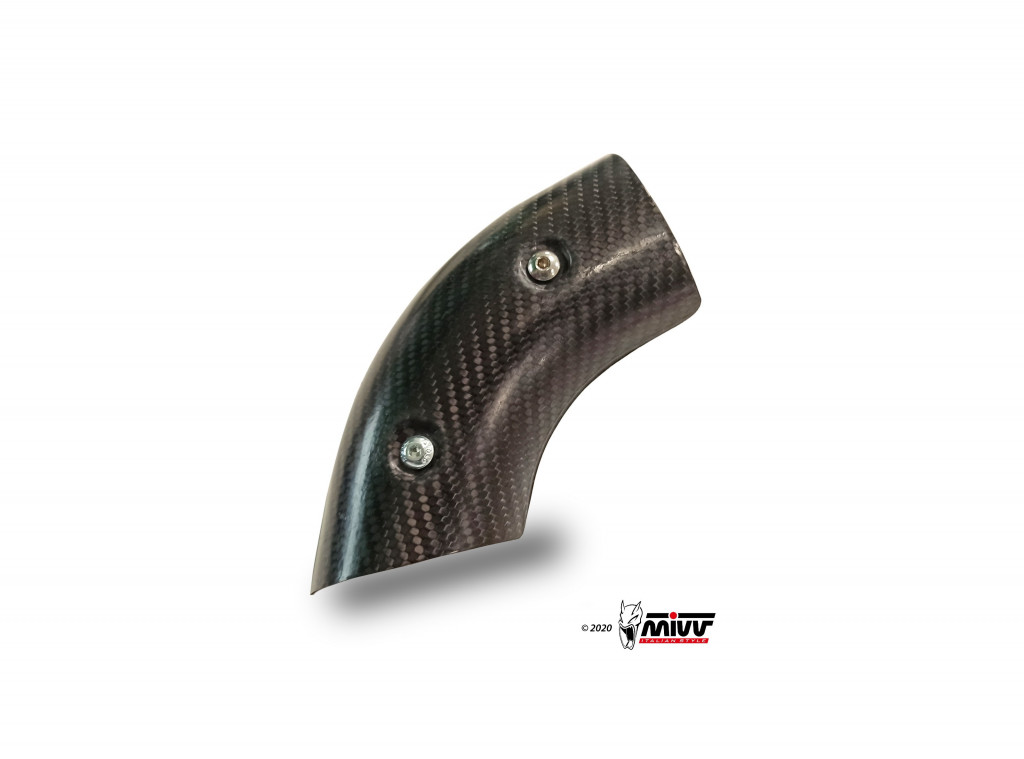 Carbon heat shield MIVV ACC.072.0 for MOTO GUZZI V 85 TT 850 / Travel 2019-2024