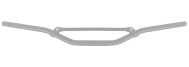 Handlebar ACCOSSATO HB054 Aluminium Made With Constant Diameter - 22 mm crven