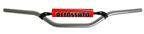 Handlebar ACCOSSATO aluminium, 22 mm silver