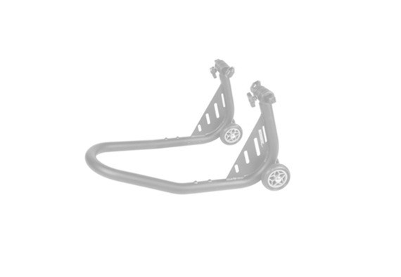 Front Disassembled Stand ACCOSSATO AV003 in aluminium