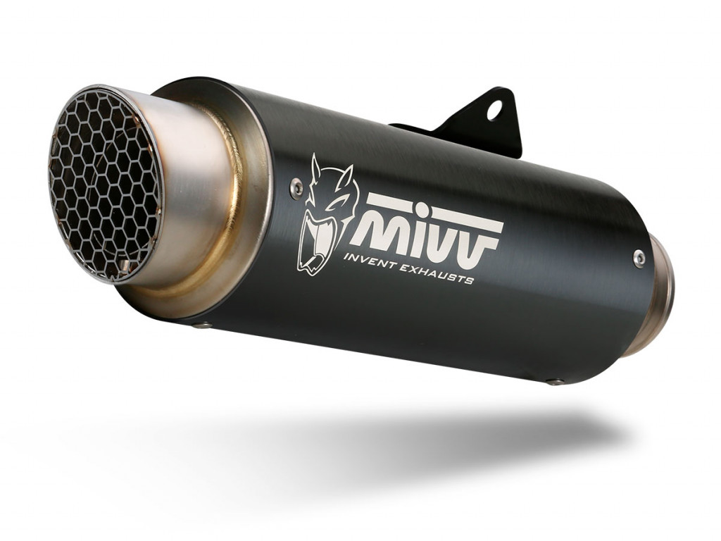 Silencer MIVV GP PRO B.032.LXBP Steel black for BMW G 310 R 2018-2024