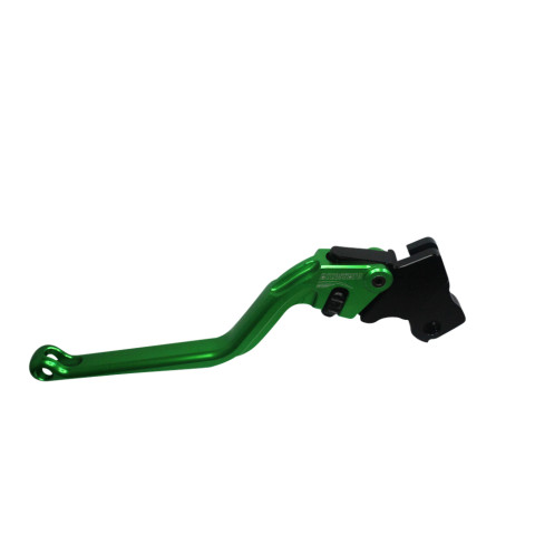 Clutch Lever ACCOSSATO ESD082 fixed CNC-worked aluminium, green