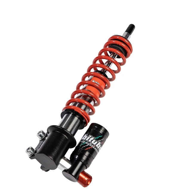 Front monoshock BITUBO GEV0 adjustable: spring preload, compression red spring