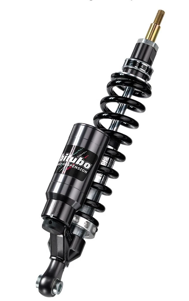 Monoshock BITUBO adjustable: spring preload, rebound, compression, length black spring