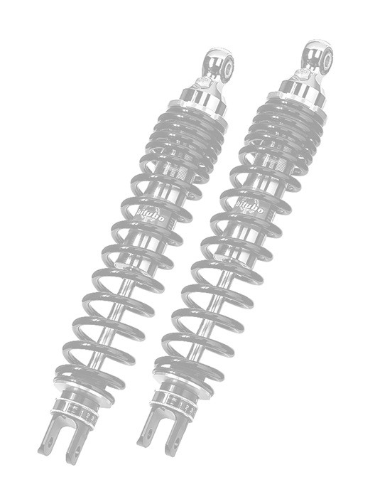Twinshock BITUBO WGE0 adjustable: spring preload, rebound red spring
