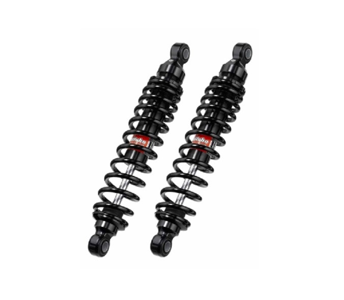 Rear twinshock BITUBO WMB0 with adjustable spring preload black spring