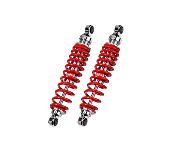 Rear twinshock BITUBO WMB0 with adjustable spring preload red spring