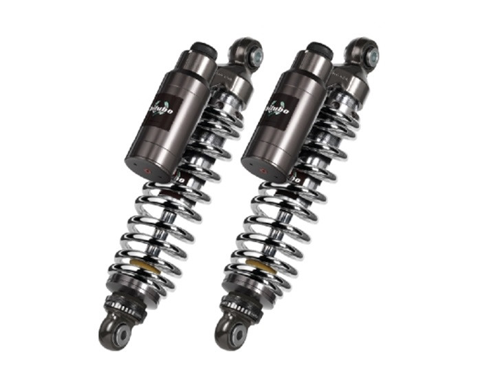 Rear twinshock BITUBO WMT0 with separate chamber Chromed springs