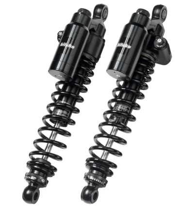 Twinshock BITUBO adjustable: spring preload, rebound, compression, Piggyback tank (STD -10mm) DARK EDITION