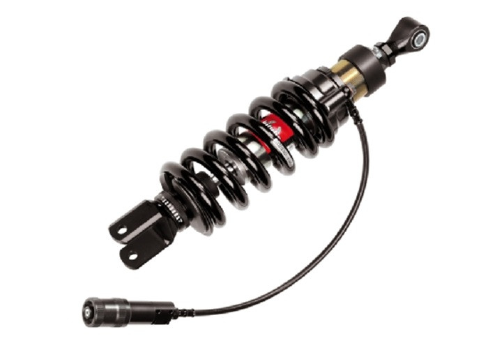 Monoshock BITUBO XZE3 adjustable: hydraulic spring preload, rebound, length black spring