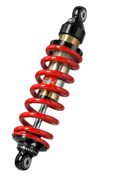 Monoshock BITUBO XZE5 adjustable: spring preload, rebound, lenght + 10mm red spring