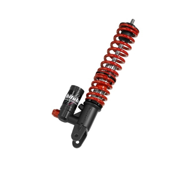 Rear monoshock BITUBO YLV0 adjustable: spring preload, compression red spring