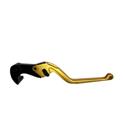 Brake lever ACCOSSATO EDR15 fixed CNC-worked aluminium, gold