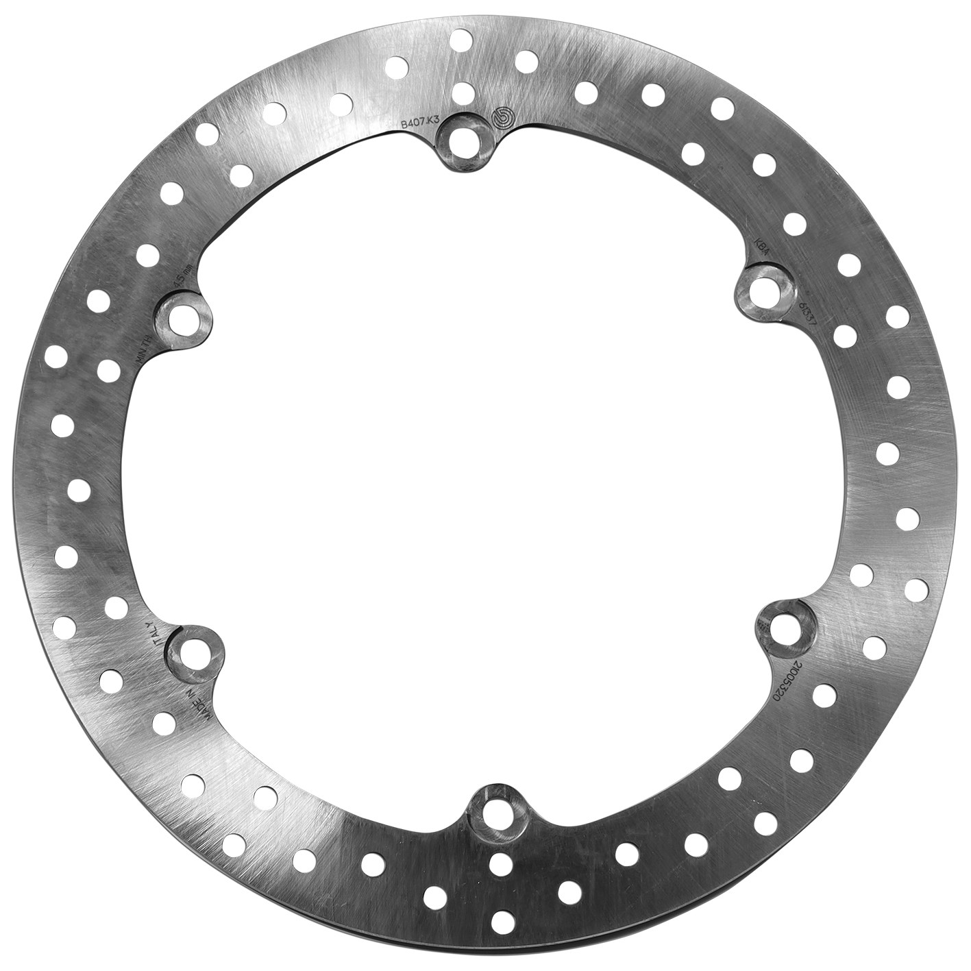 Kočiona disk BREMBO 68B407K3 fix